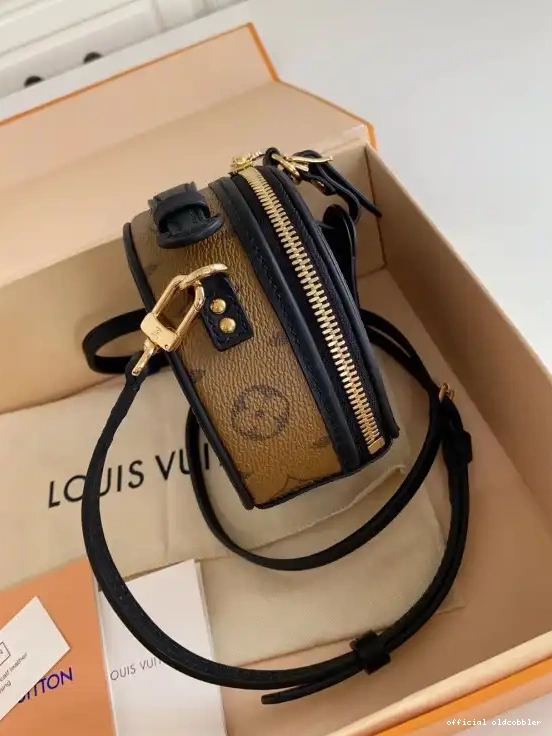 Official oldcobbler VUITTON MINI LOUIS BOITE CHAPEAU 0515